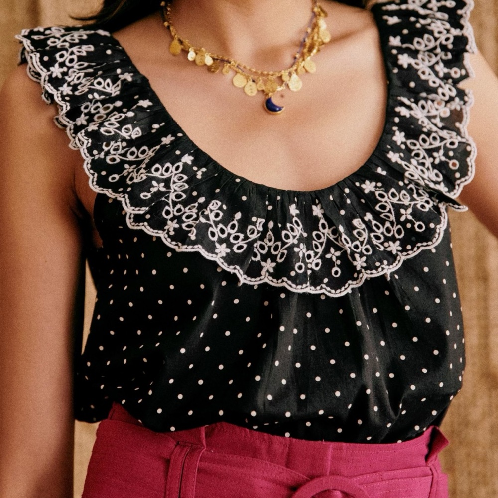 Rosa Blouse - Sezane Size 44 (US 12)